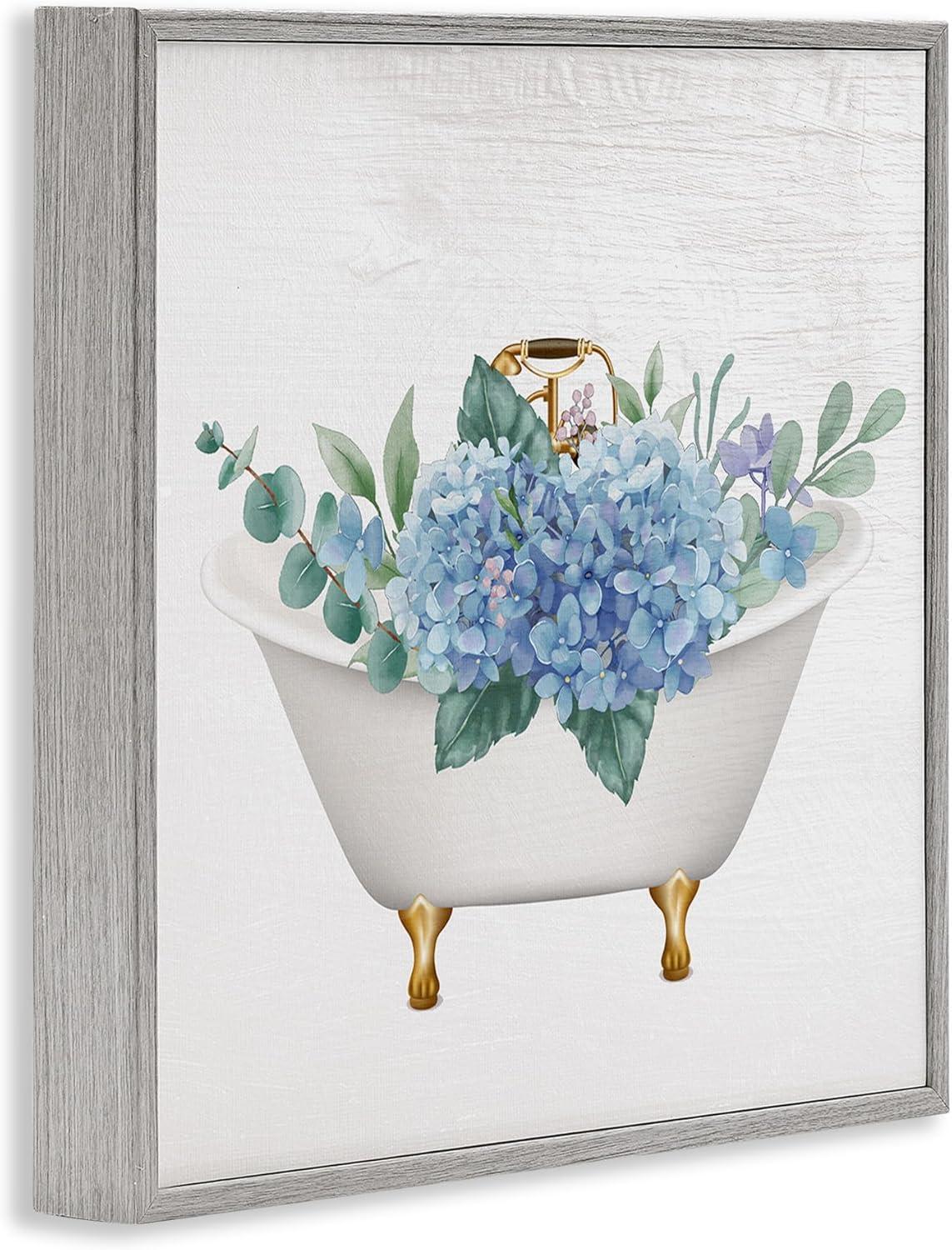 Stupell Industries " Chic Bathtub Hydrangea Blossoms " by Lil' Rue