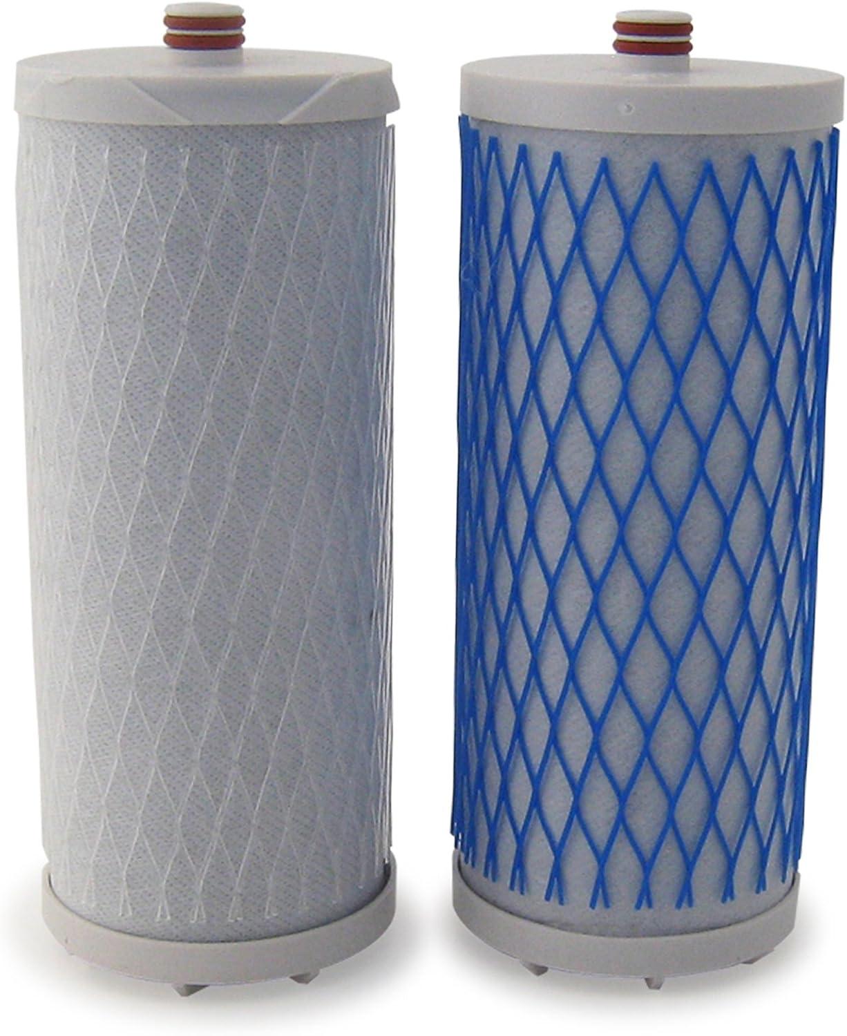 Aquasana Dual Pack Carbon Block Countertop Water Filter Replacements