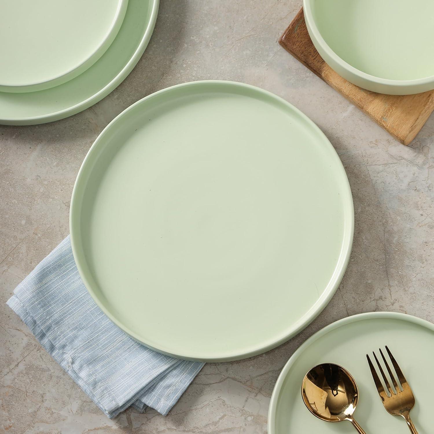 Birch Lane™ Xander 6-Piece Dinner Plate Set Porcelain
