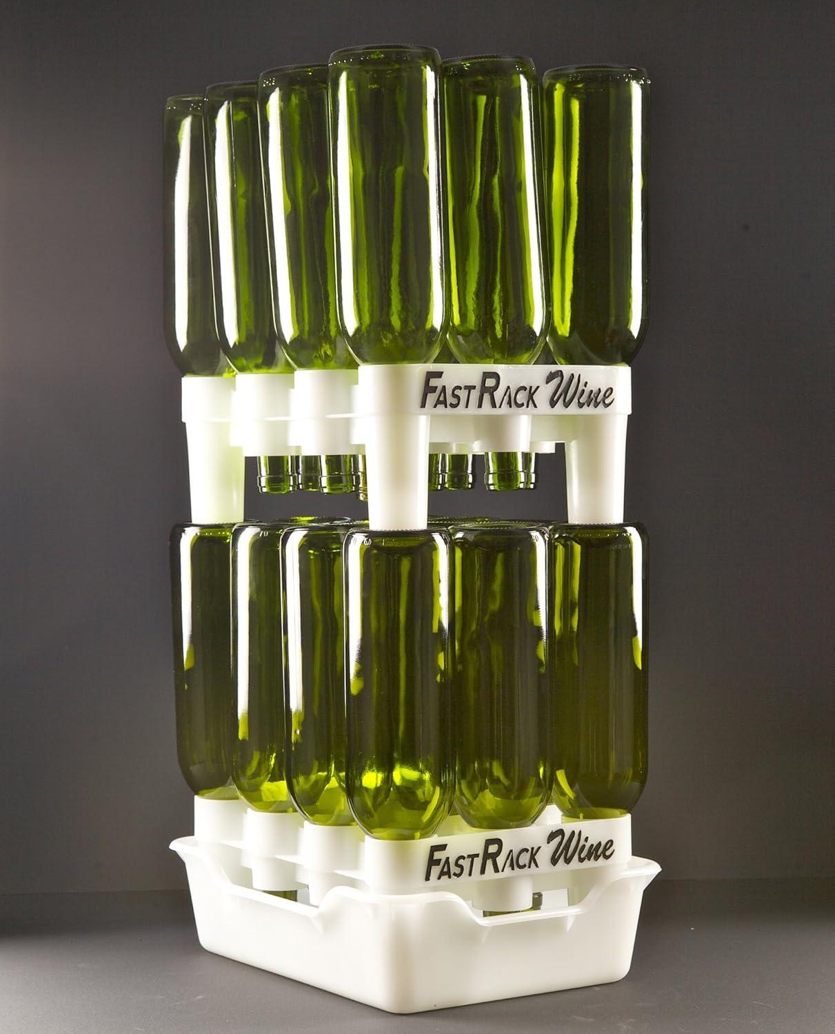 Learn To Brew Fast Rack Wine Bottle Drying Rack, Holds 12