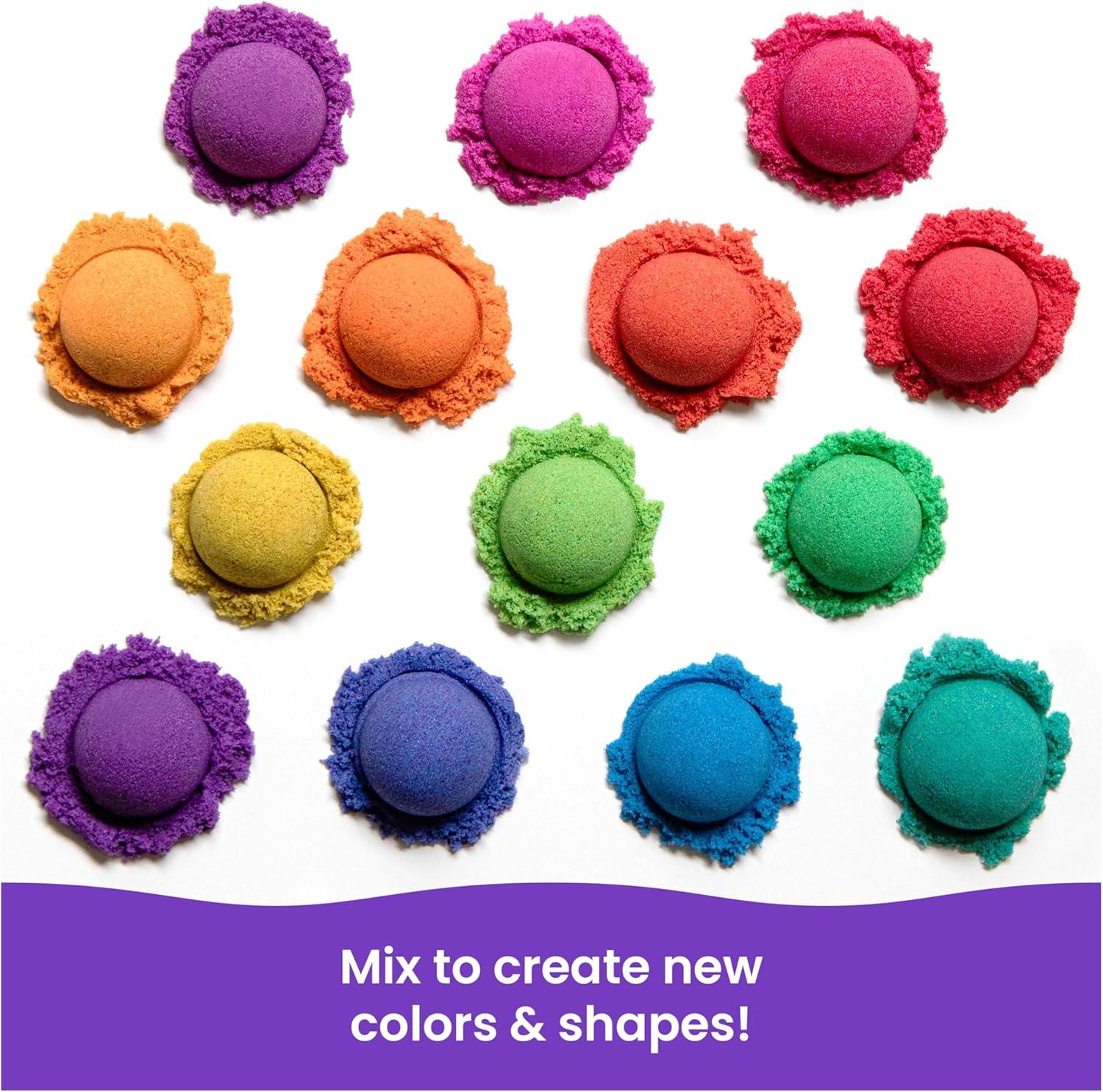 Kinetic Sand Castle Container Sand Art 10pk