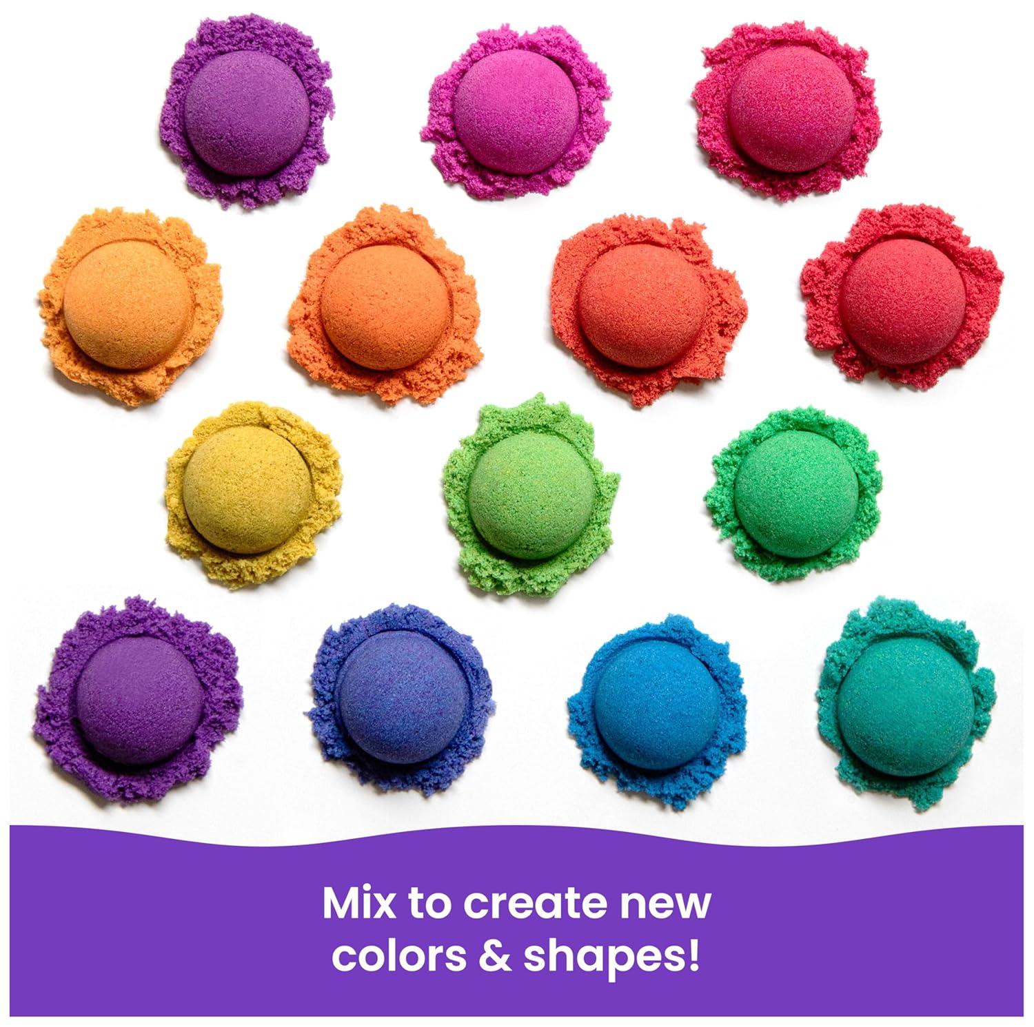 Kinetic Sand Castle Container Sand Art 10pk