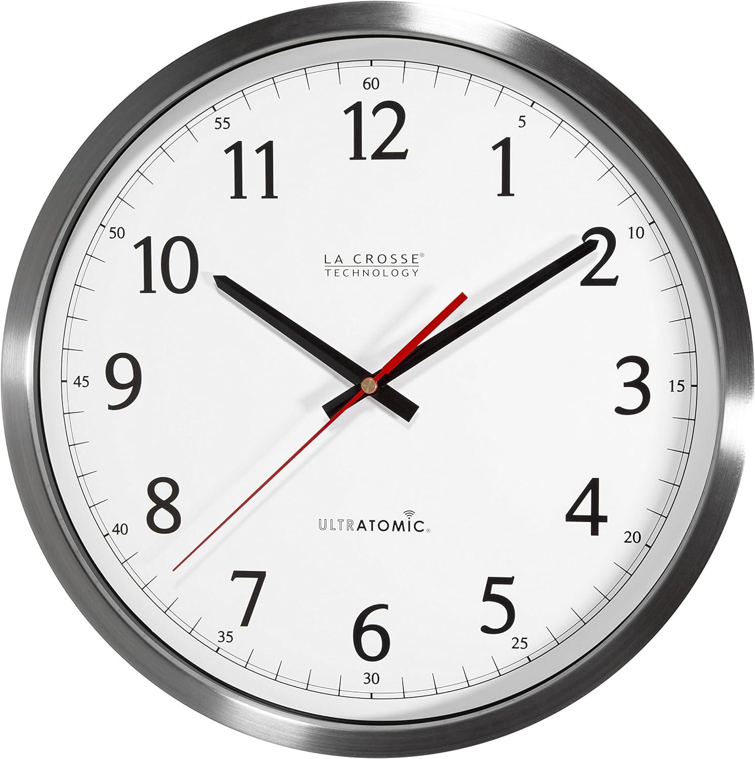 Weatherholt 14" UltrAtomic Metal Wall Clock