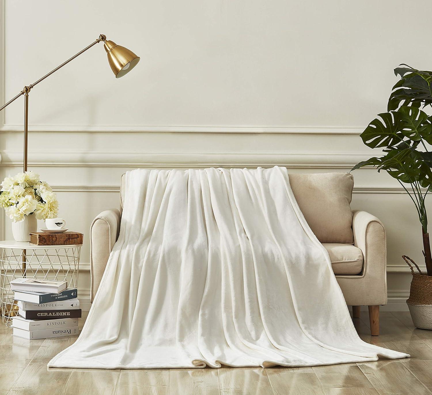 Cozy Home and Bath Knitted Throw Blanket