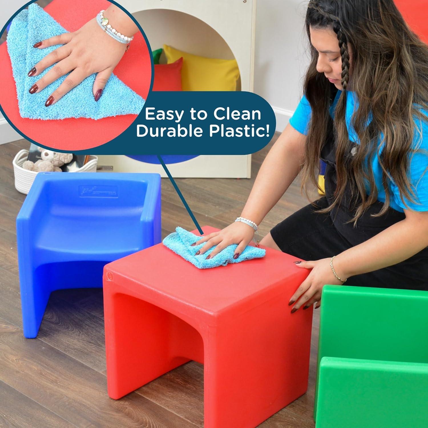 Cube Chair 3-in-1 Kids Desk/Activity