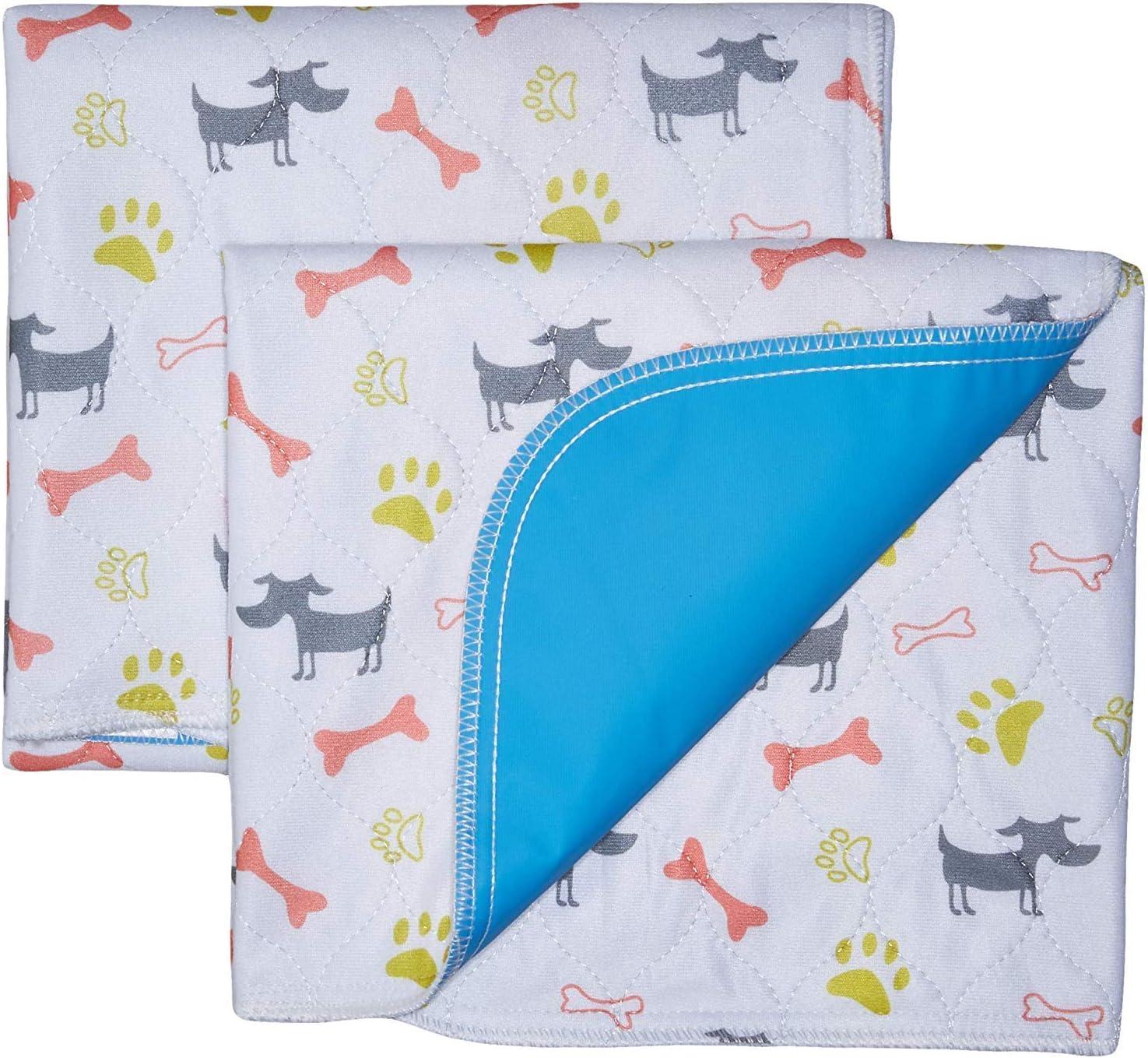 Premium Washable Reusable Pet Pee Pads | Large House Training Mats 28 inches x 31 inches