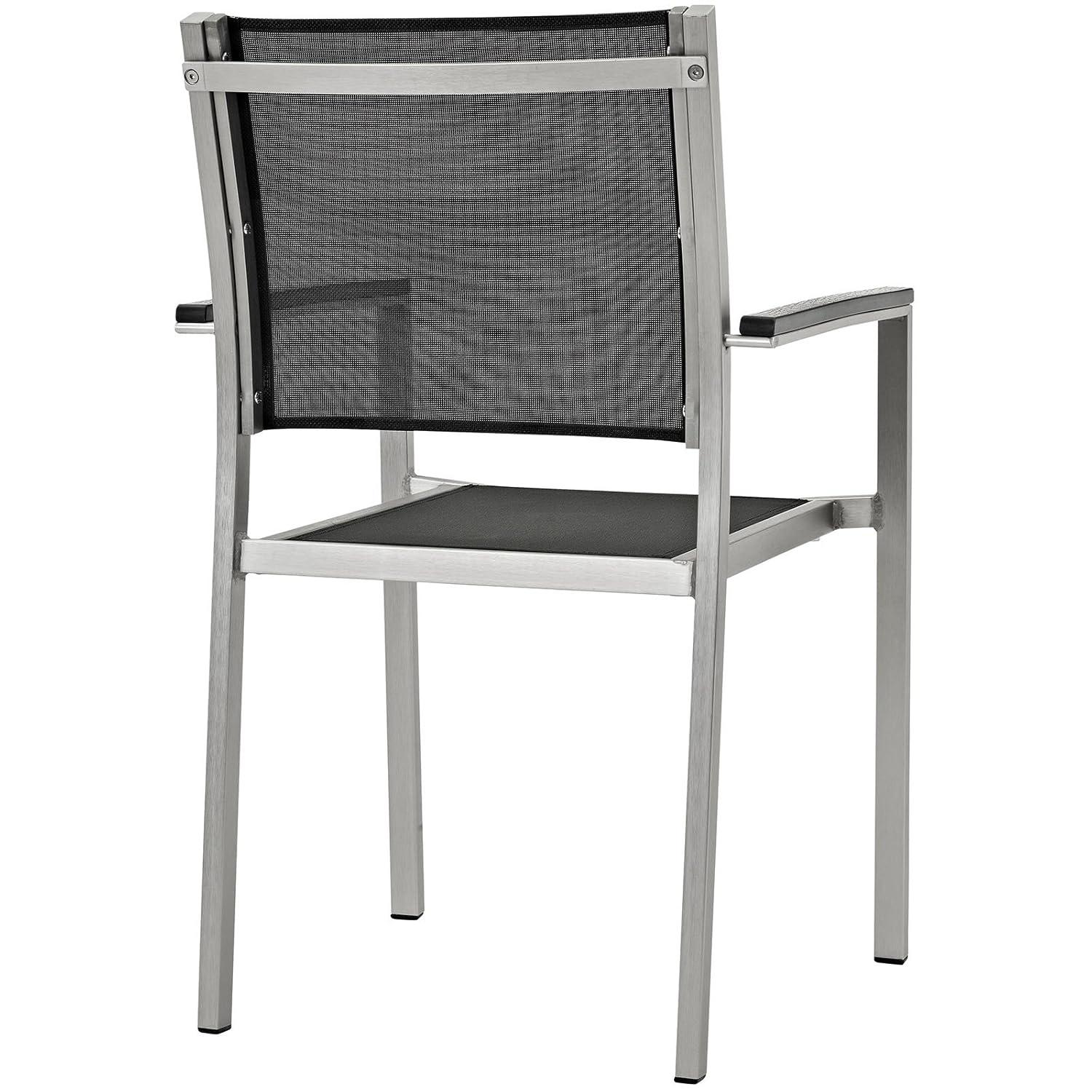 Modway Modway Shore Dining Chair Outdoor Patio Aluminum (Set of 2)