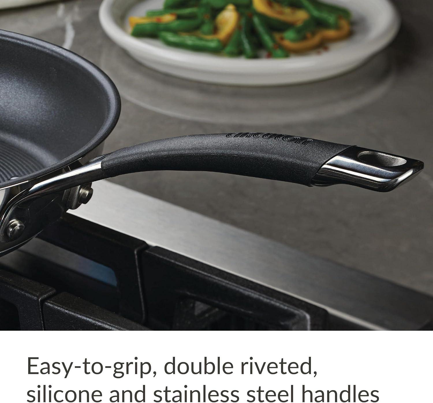 Circulon 11 Piece Momentum Stainless Steel Nonstick Pots and Pans
