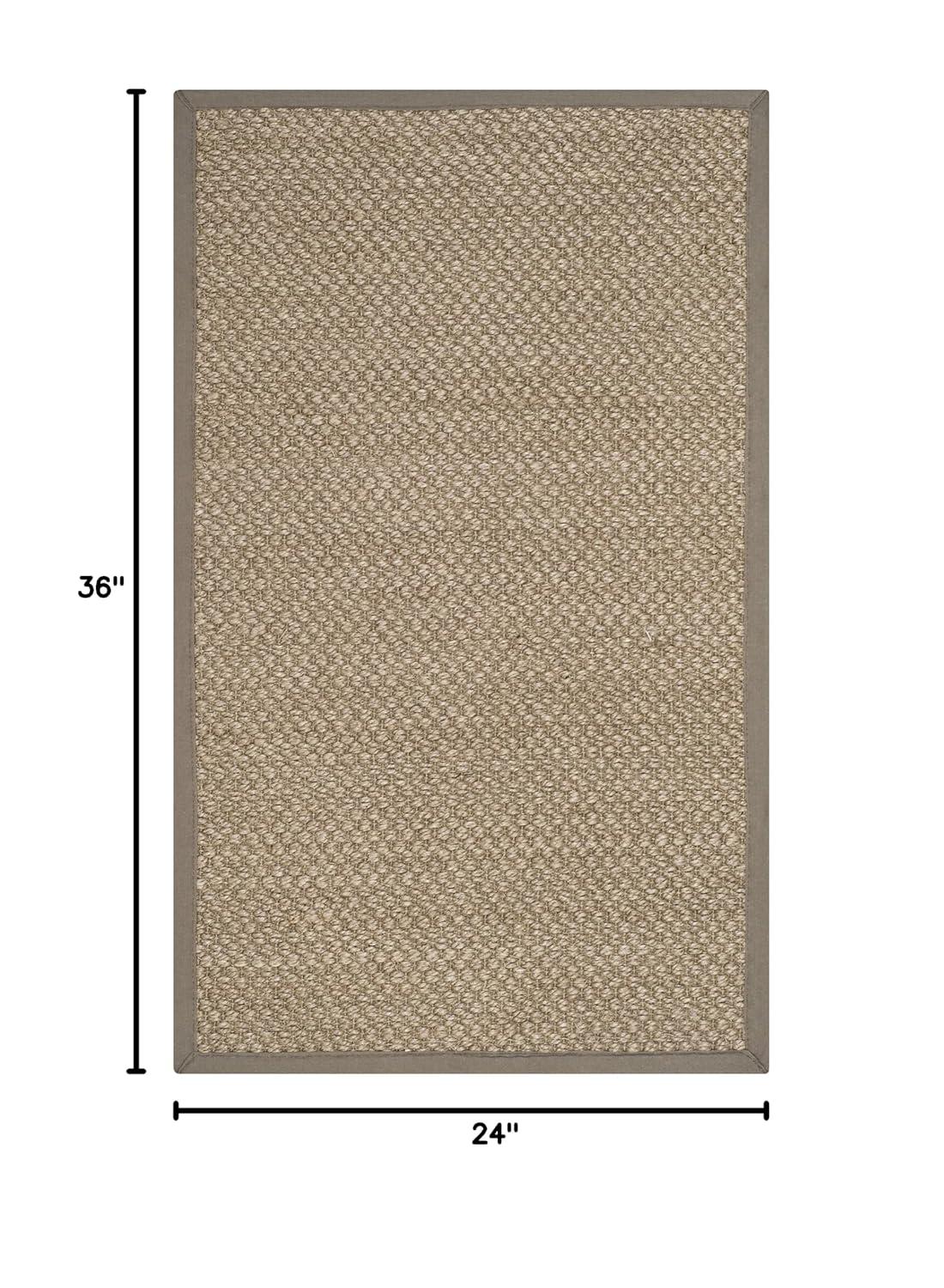 Natural Fiber NF525 Power Loomed Indoor Accent Rug - Natural - 2'x3' - Safavieh.