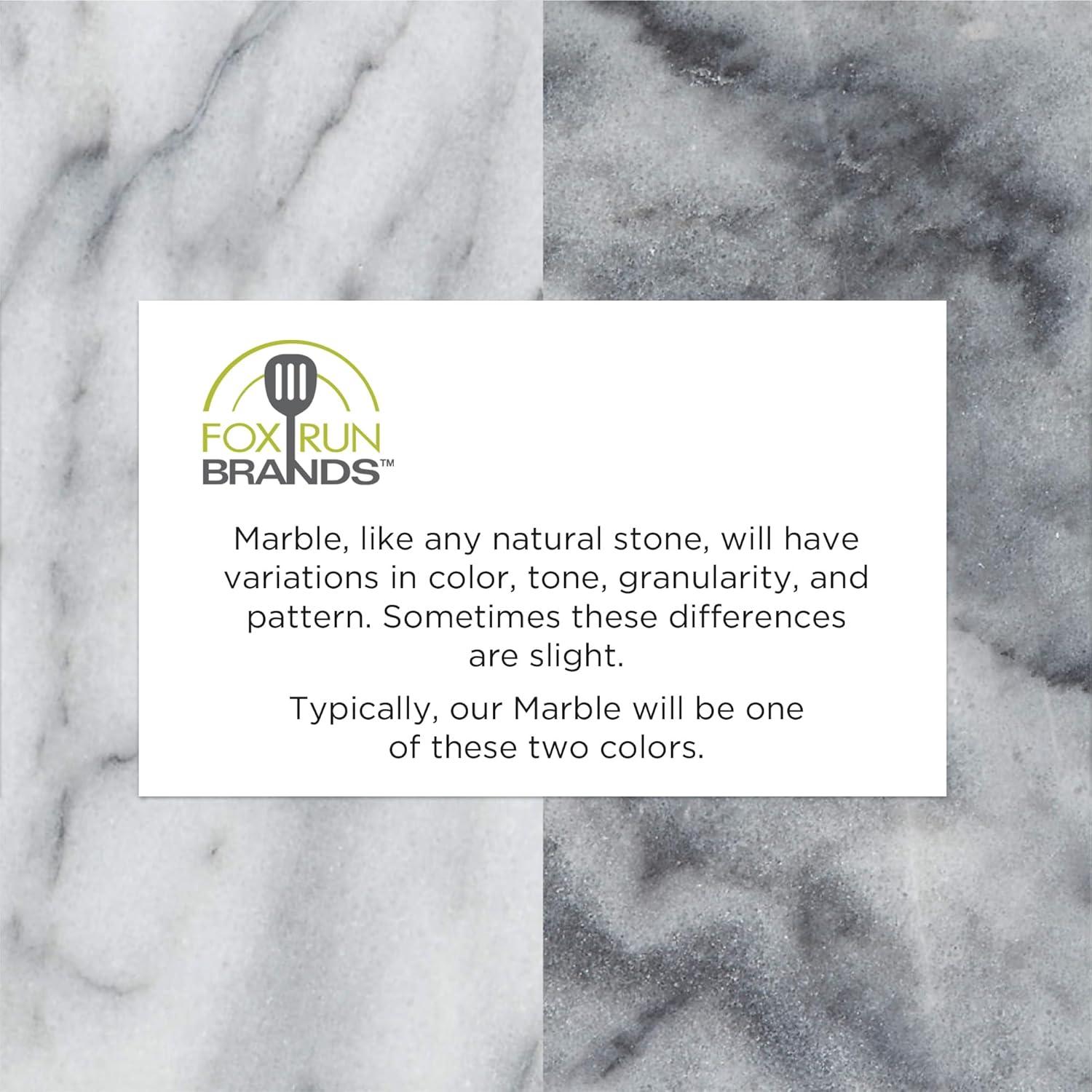 Fox Run Brands Fox Run Brands Marble Salt Cellar, White