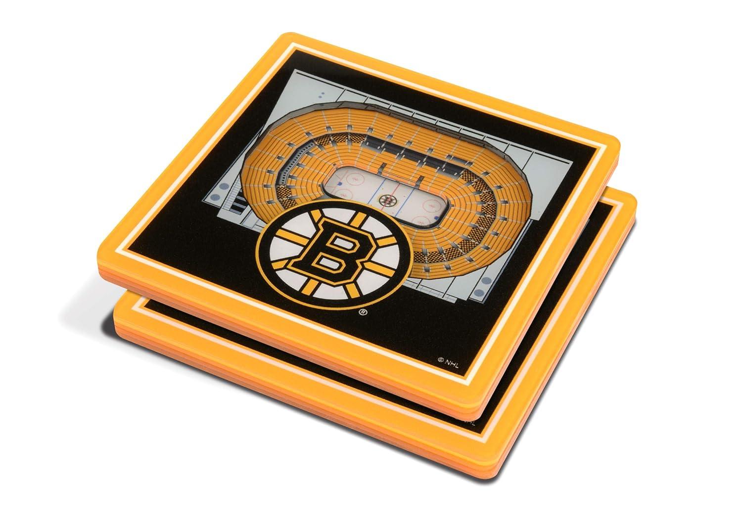 YouTheFan Acrylic Square 2 Piece Coaster Set (Set of 2)