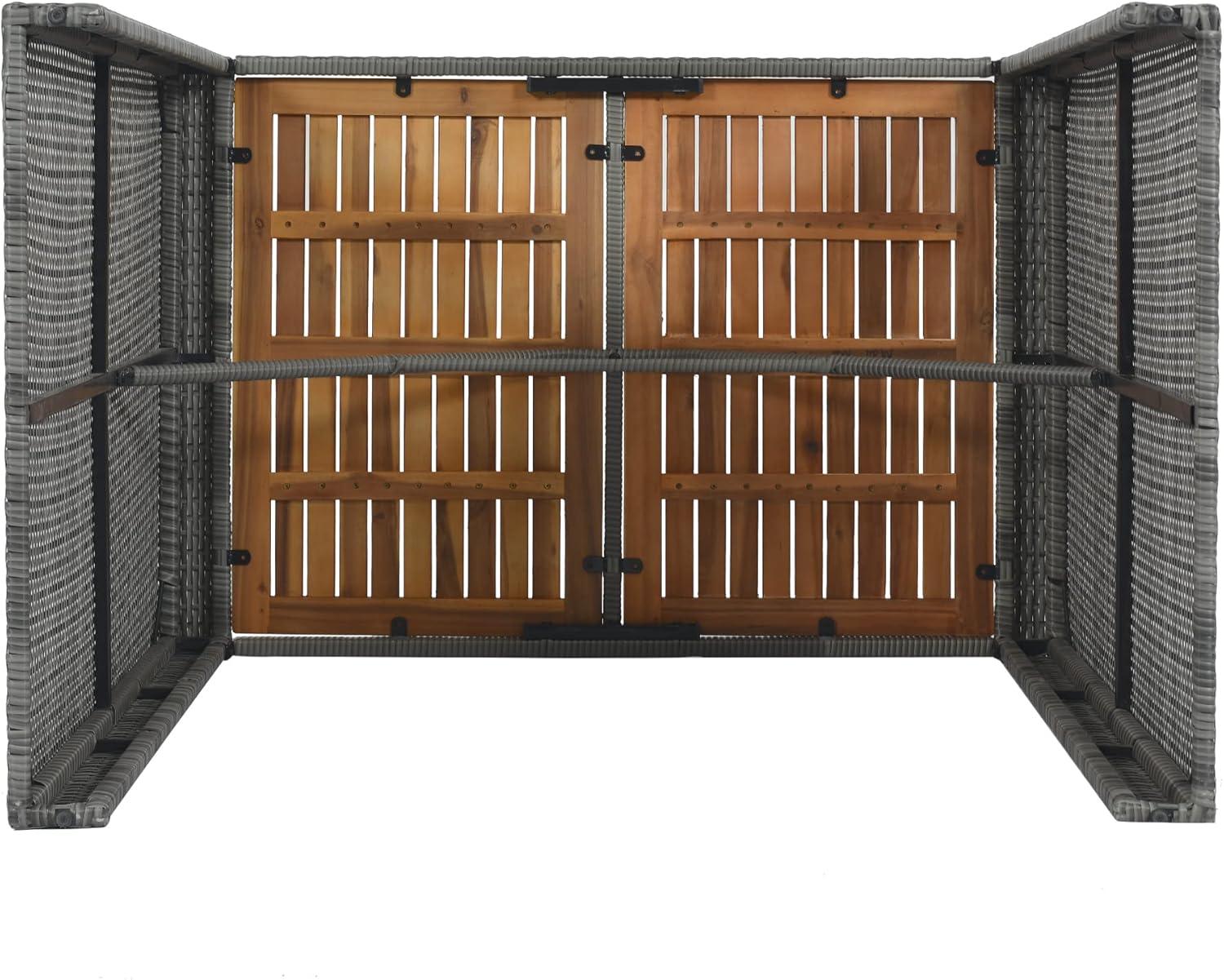 Ceballos Patio Bar Table Set High Top Outdoor Table And Chairs Set Of 5 Bar Table & Stools Set With Tall Adirondack Chairs Set For 4