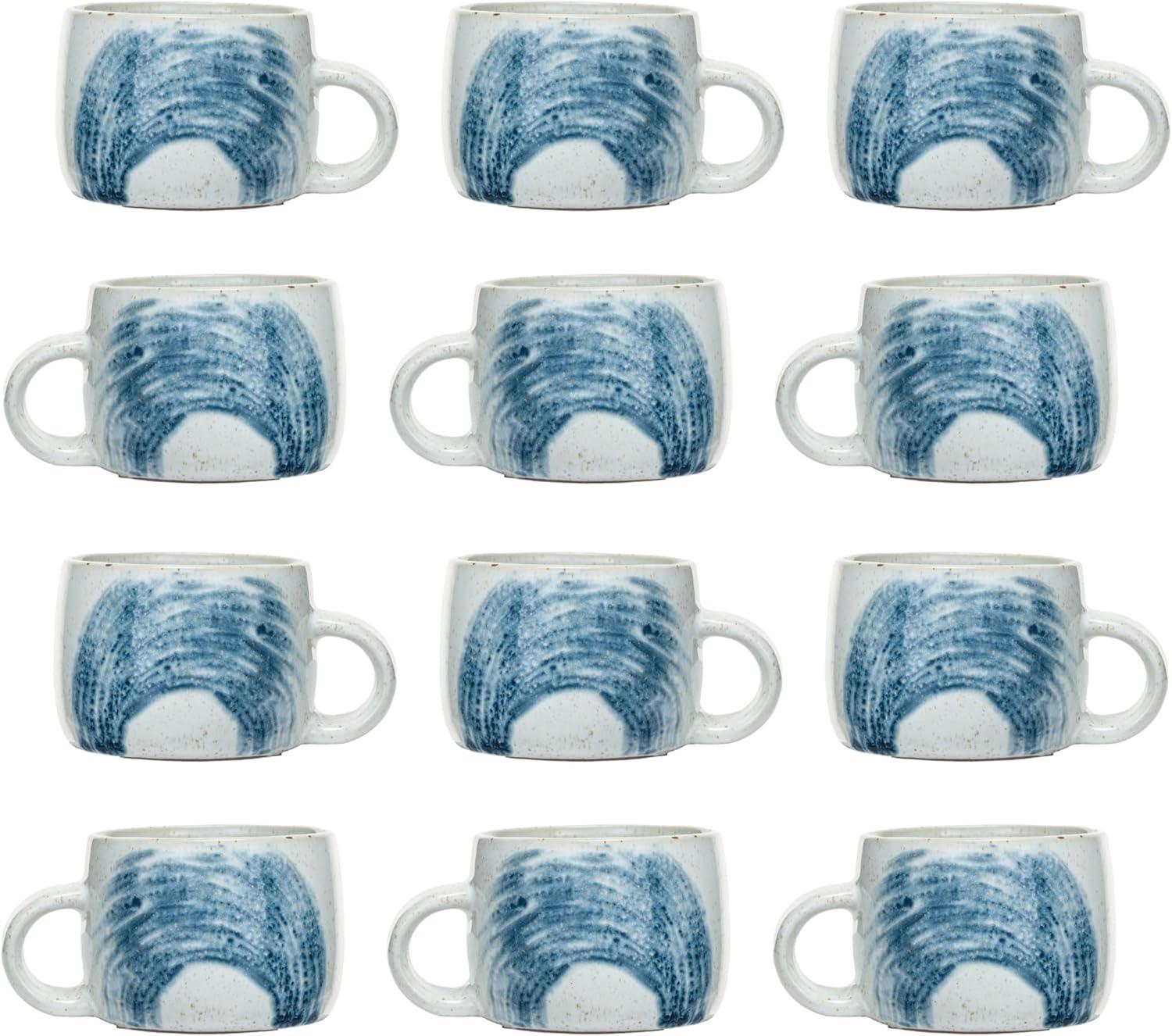Bloomingville Stoneware Coffee Mug (Set of 12)