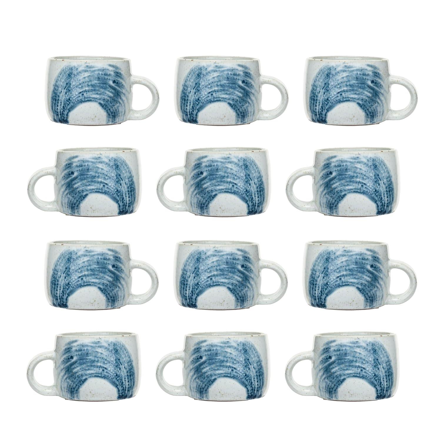 Bloomingville Stoneware Coffee Mug (Set of 12)