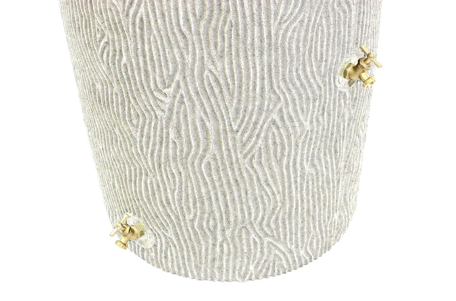 Good Ideas Good Ideas 50 Gallons Plastic Drainable Dual Overflow Planter Rain Barrel