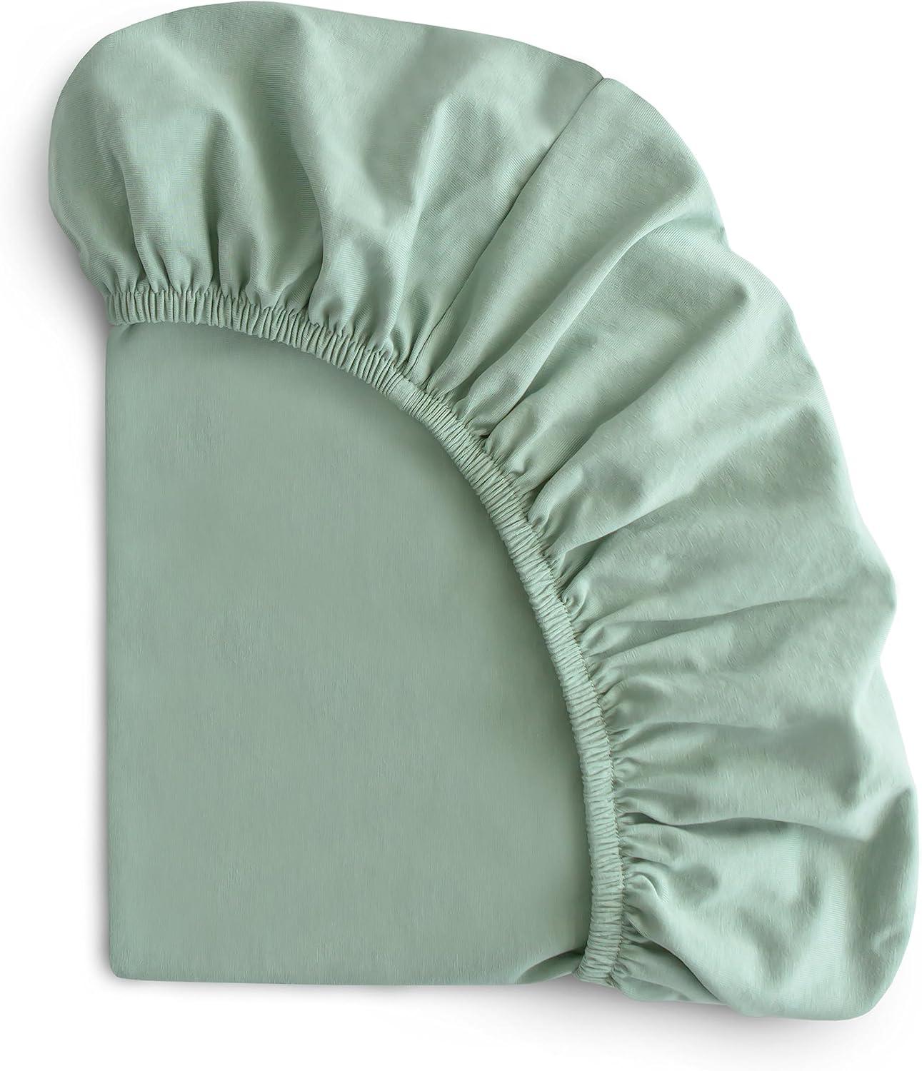 Stretchy Crib Sheet Roman Green One Size