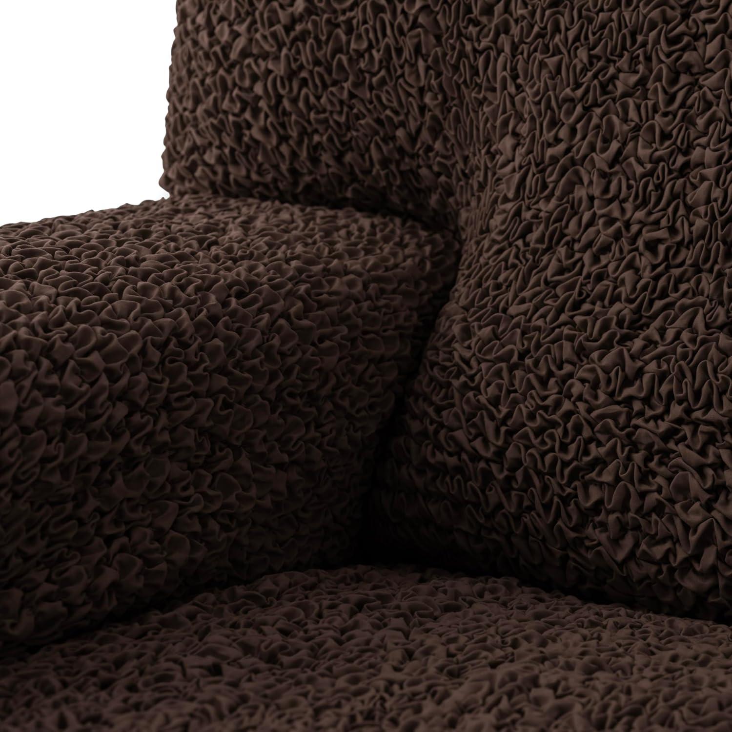Stretchy Slipcover for Wingback Chair - Easy to Clean & Durable - Microfibra Collection
