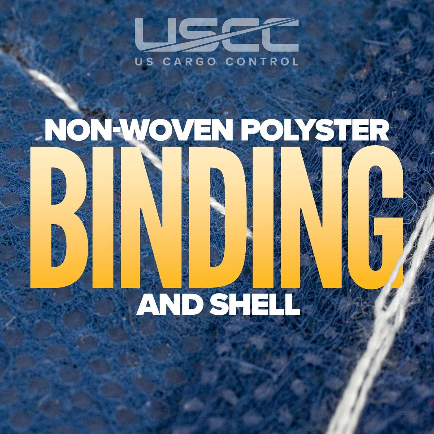 US Cargo Control Moving Blankets 72"x80" 6-Pack, (43 lbs/doz Weight), Packing Blankets for Moving Furniture, Shipping, Storage, and Freight, Blue Quilted Furniture Pads, MBSAVER43 Econo Saver