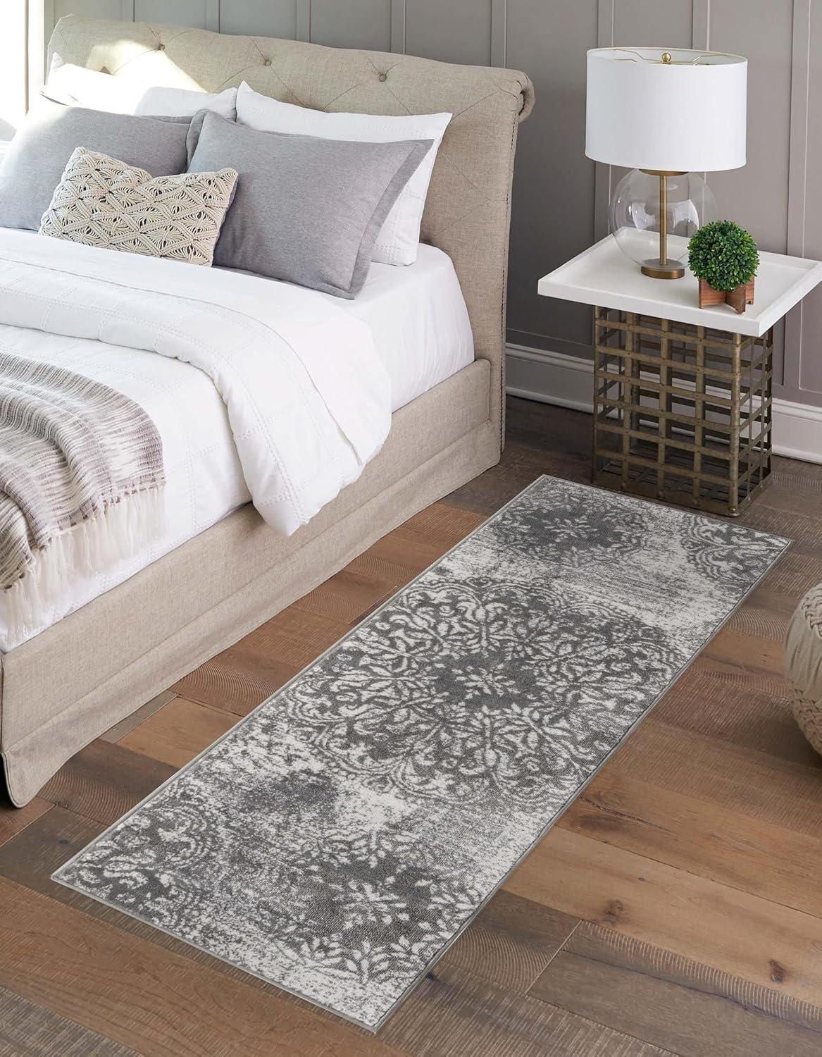 Unique Loom 2' 0 x 13' 0 Sofia Grand Gray Area Rug