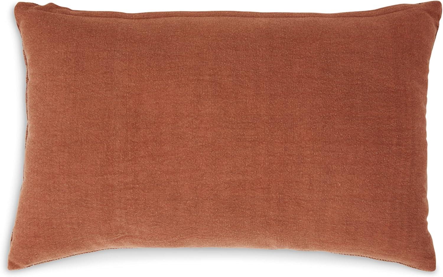 Signature Design by Ashley Contemporary Dovinton Pillow  Spice