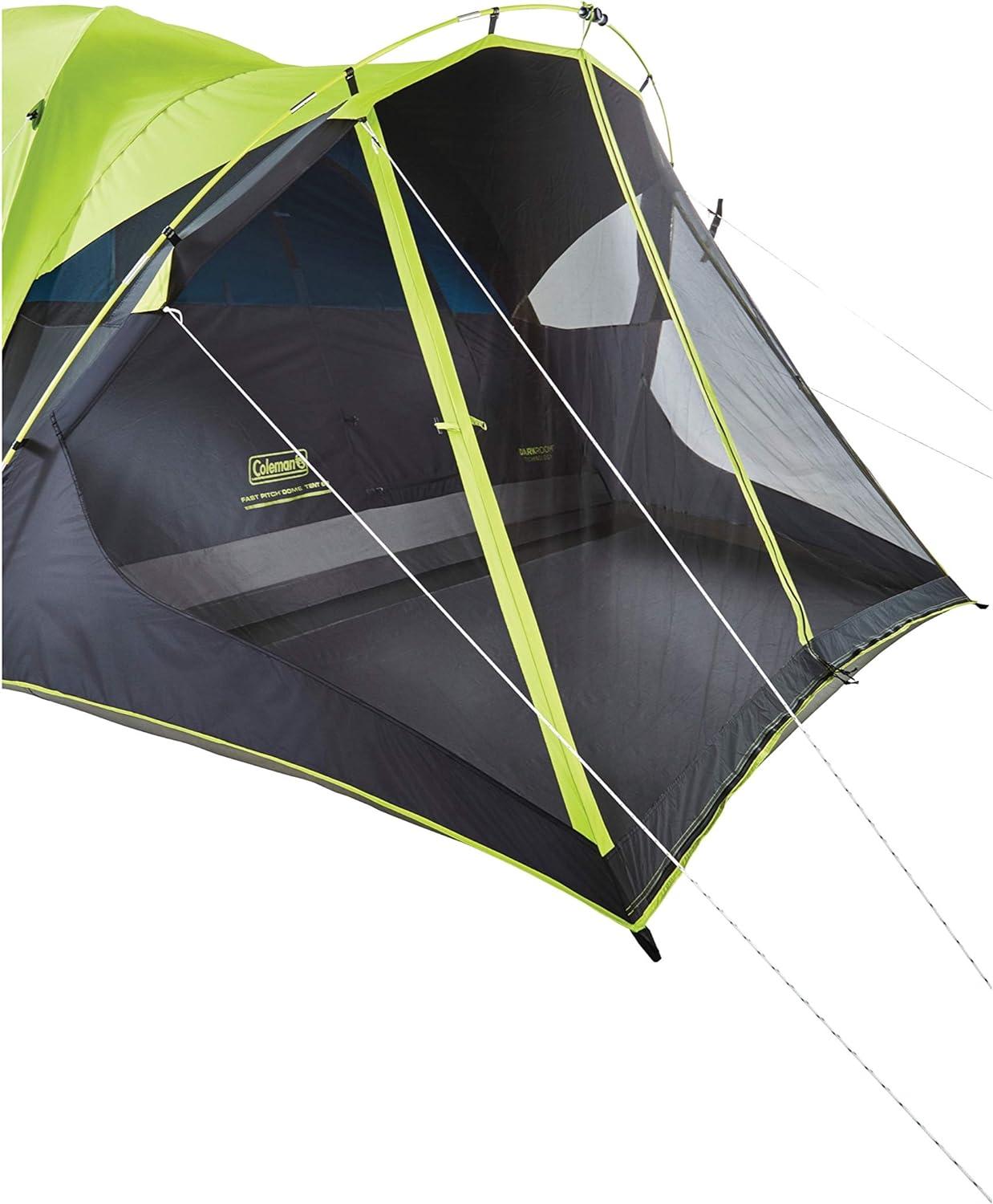 Carlsbad Fast Pitch Cabin Tent with Screen Room, 6-Person