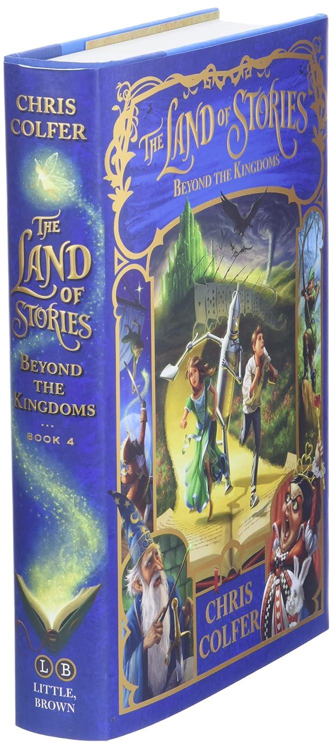 The Land of Stories: Beyond the Kingdoms - by  Chris Colfer (Hardcover)