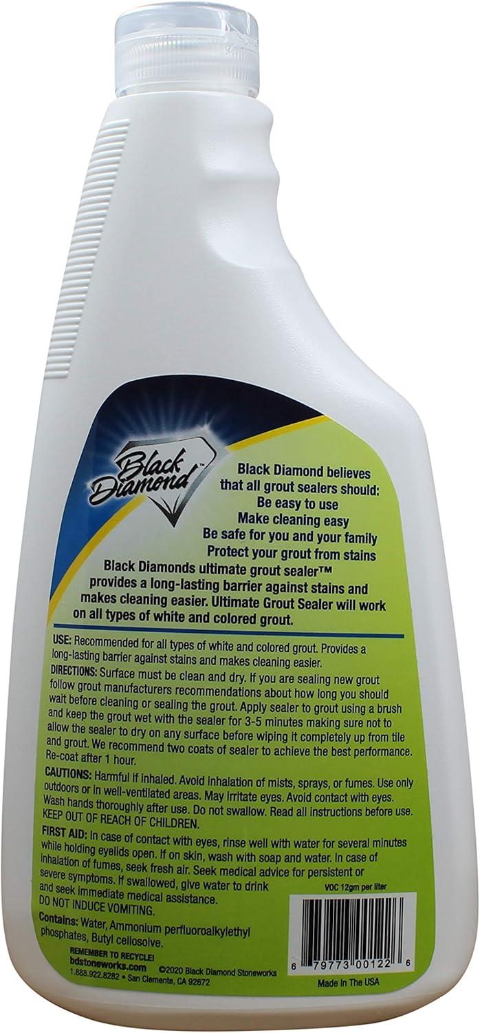 Black Diamond Ultimate Grout Sealer for Tile and Marble