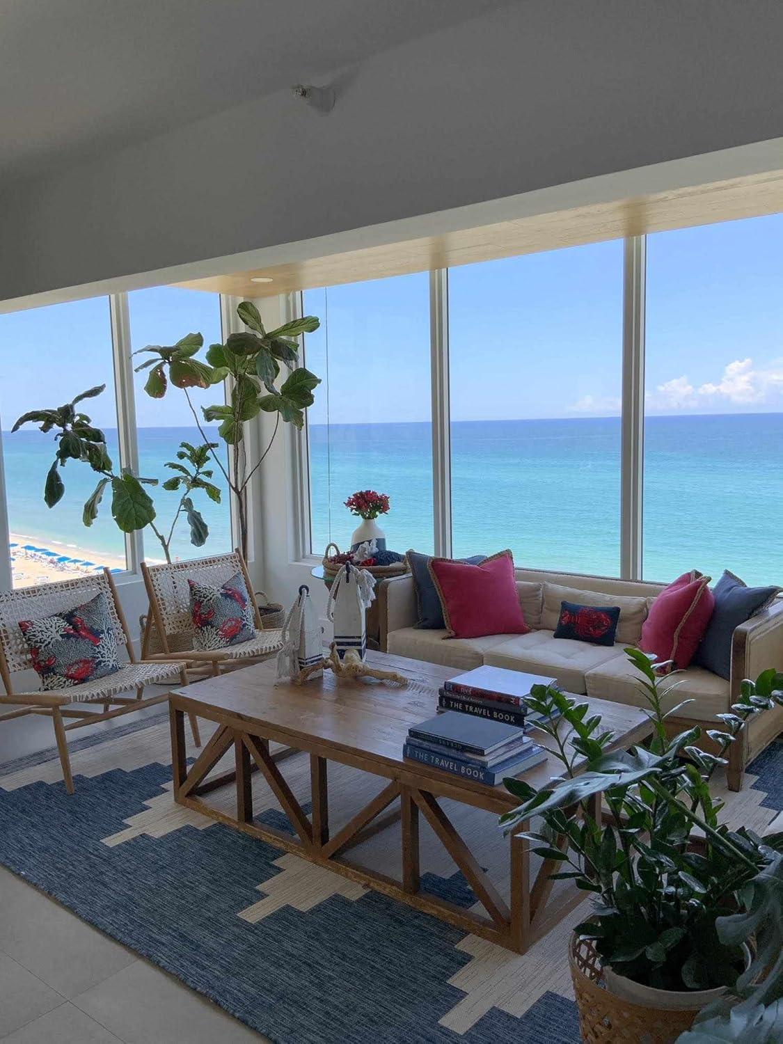 Hauteloom Square Area Rug   Black