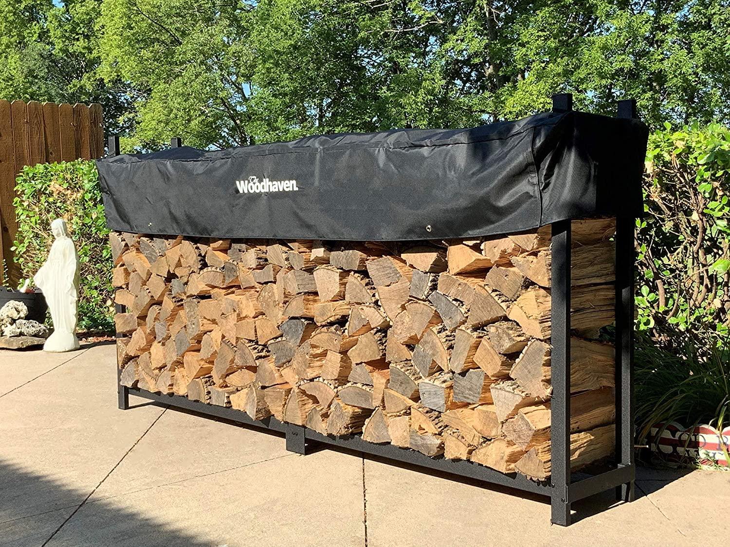 Woodhaven Metal Log Rack