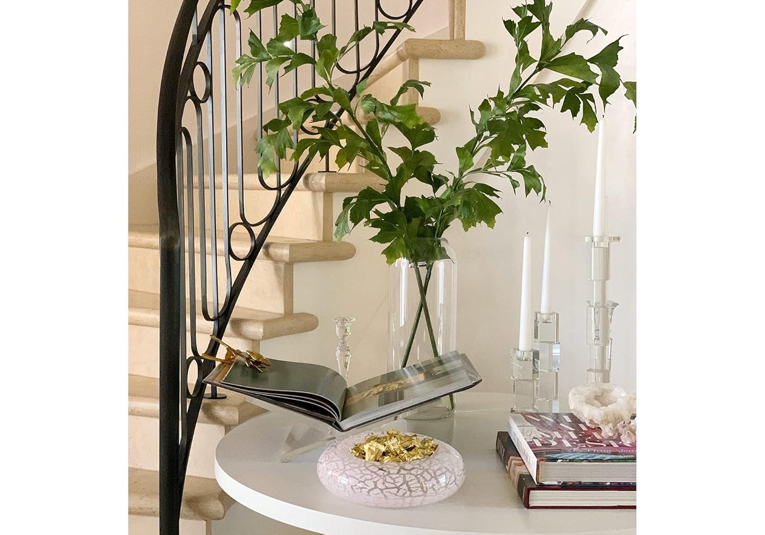 Italian Blown Glass Dish — by Alice Lane Home Collection — Soft Pink — Colorful Vintage Glass Jewelry Dish — Home Decor, Living Room, Kitchen