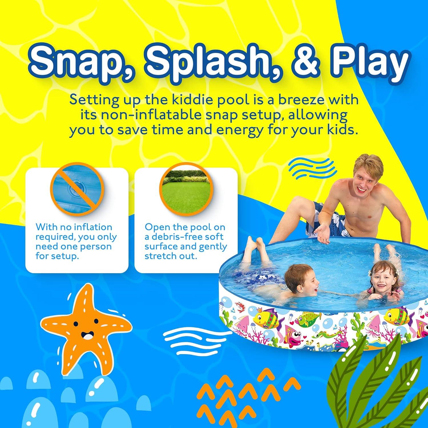 Taylor Toy Kiddie Pool Sea Buddies