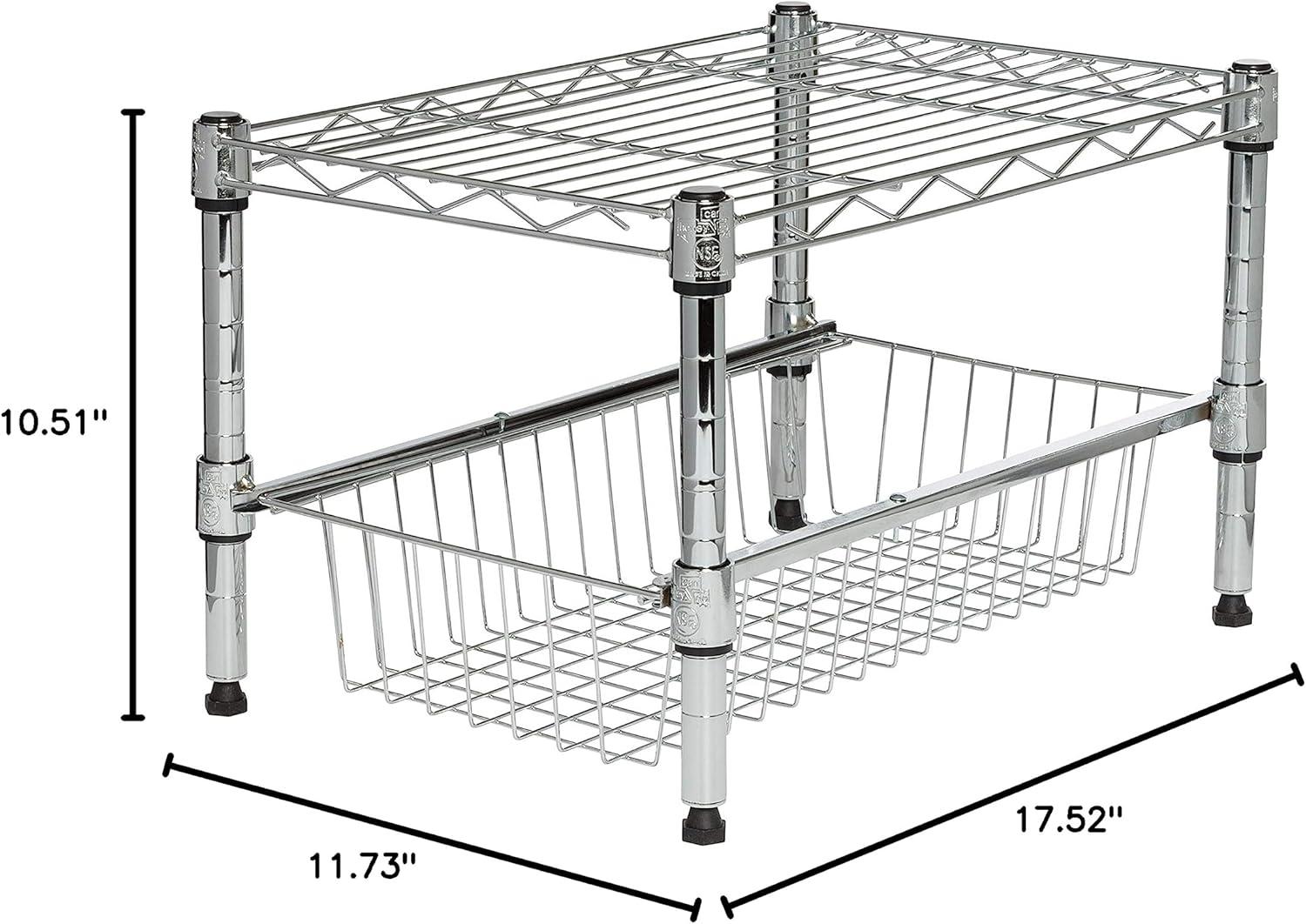 Calin Cabinet Shelving Rack