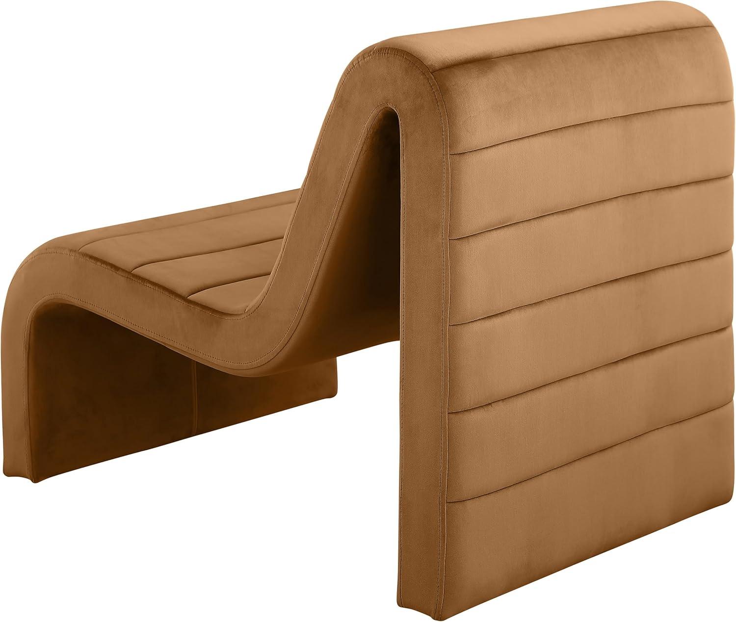 Meridian Furniture Ivy Saddle Velvet Accent Chair