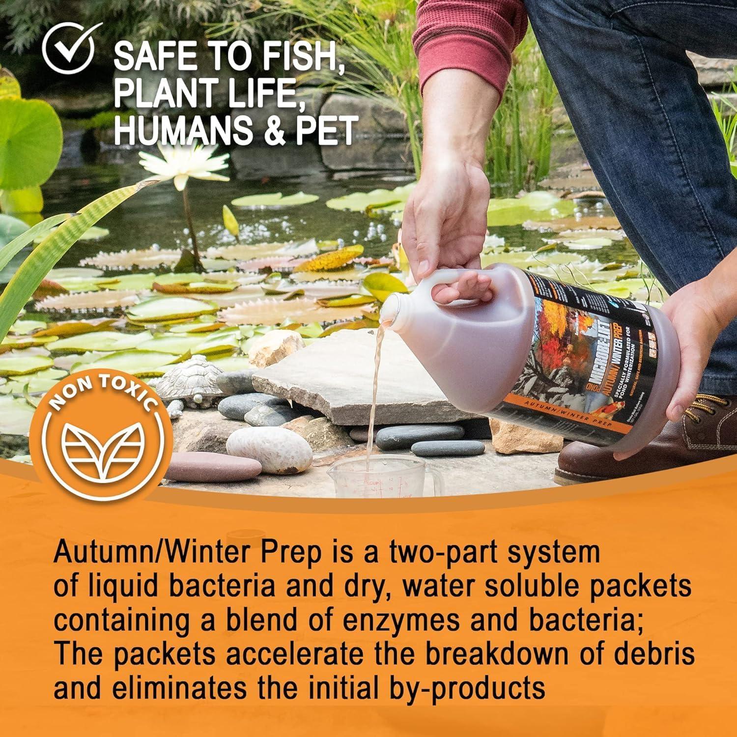 Microbe-Lift Autumn and Winter Prep Pond Water Treatment