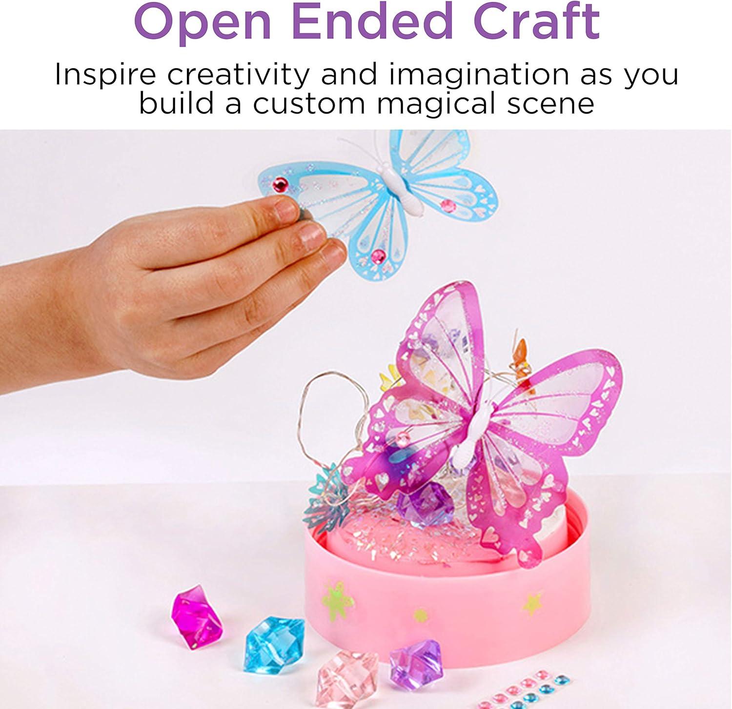 Creativity for Kids Butterfly Fairy Lights – Butterfly Craft Activity for Boys and Girls Ages 7-10+