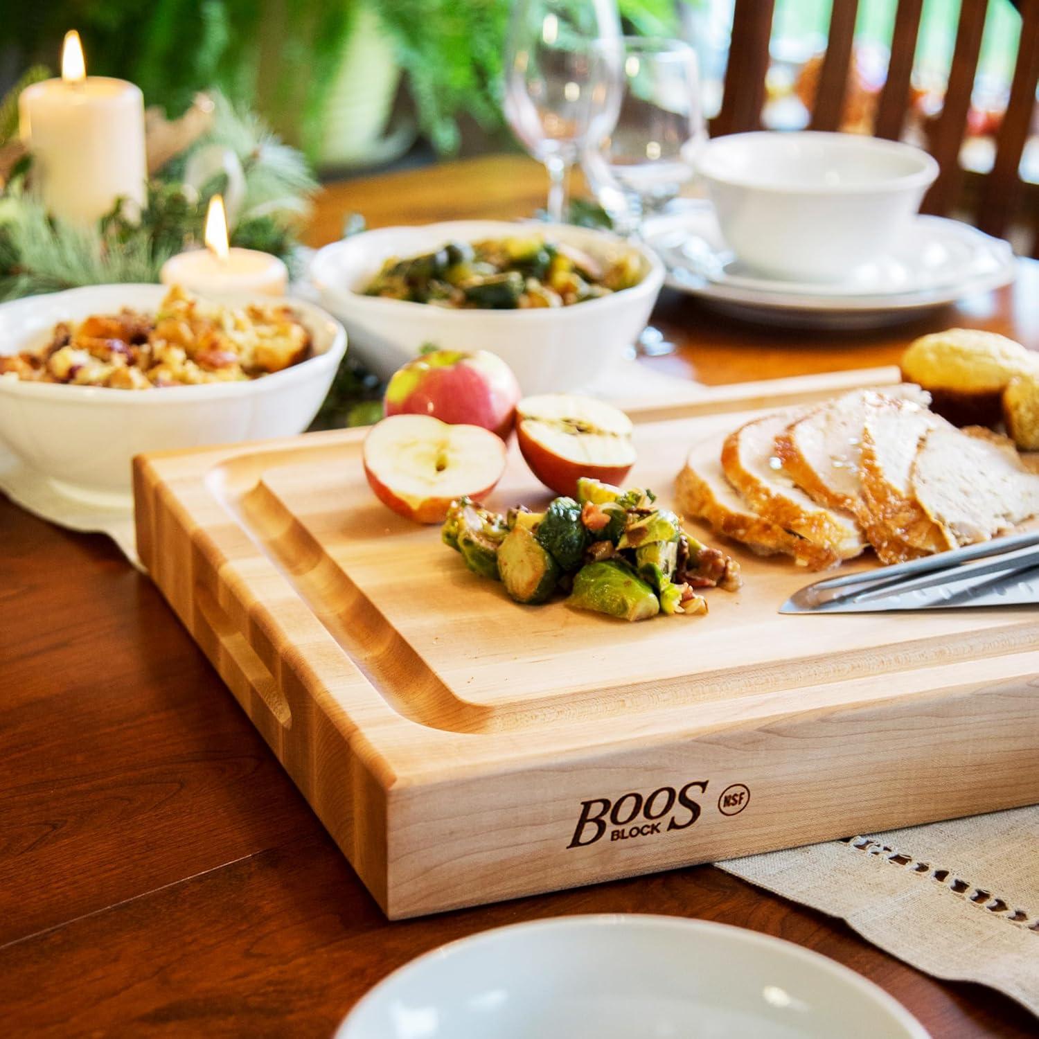 John Boos John Boos RA-Board Wood Cutting Board with Groove