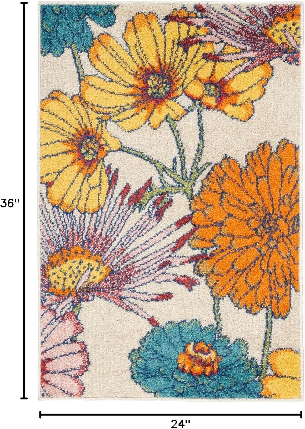 Nourison Allur Oversized Flowers Indoor Area Rug