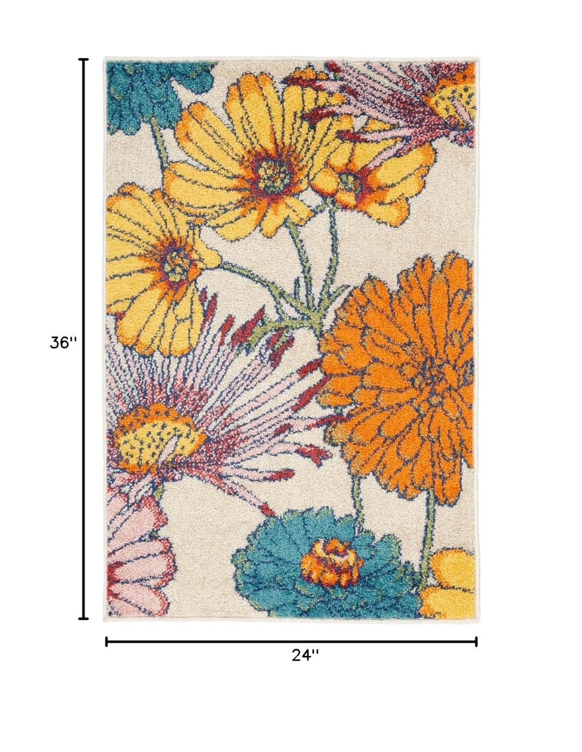 Nourison Allur Oversized Flowers Indoor Area Rug