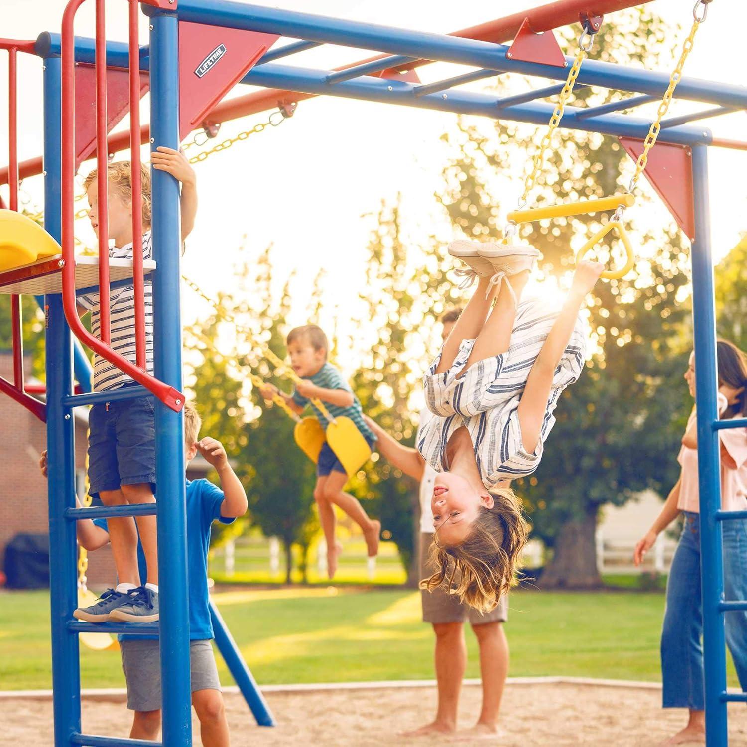 Lifetime Playset Monkey Bar Adventure Dome Climber - Primary