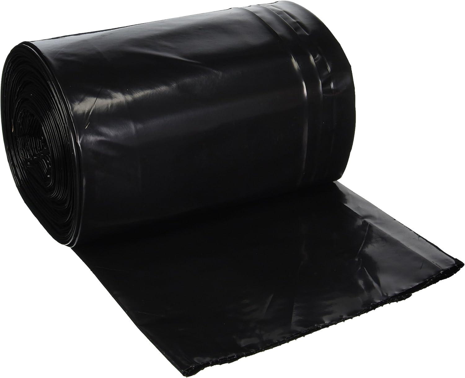 Heavy Duty Black Industrial Contractor Trash Bags, 42 Gallons, Pack of 20