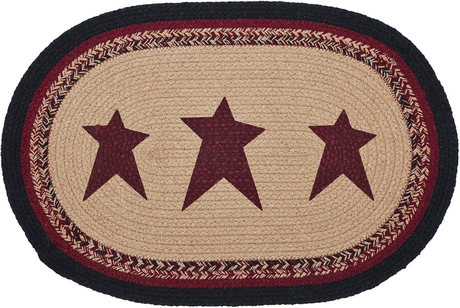 VHC Brands Connell Geometric Oval Placemat