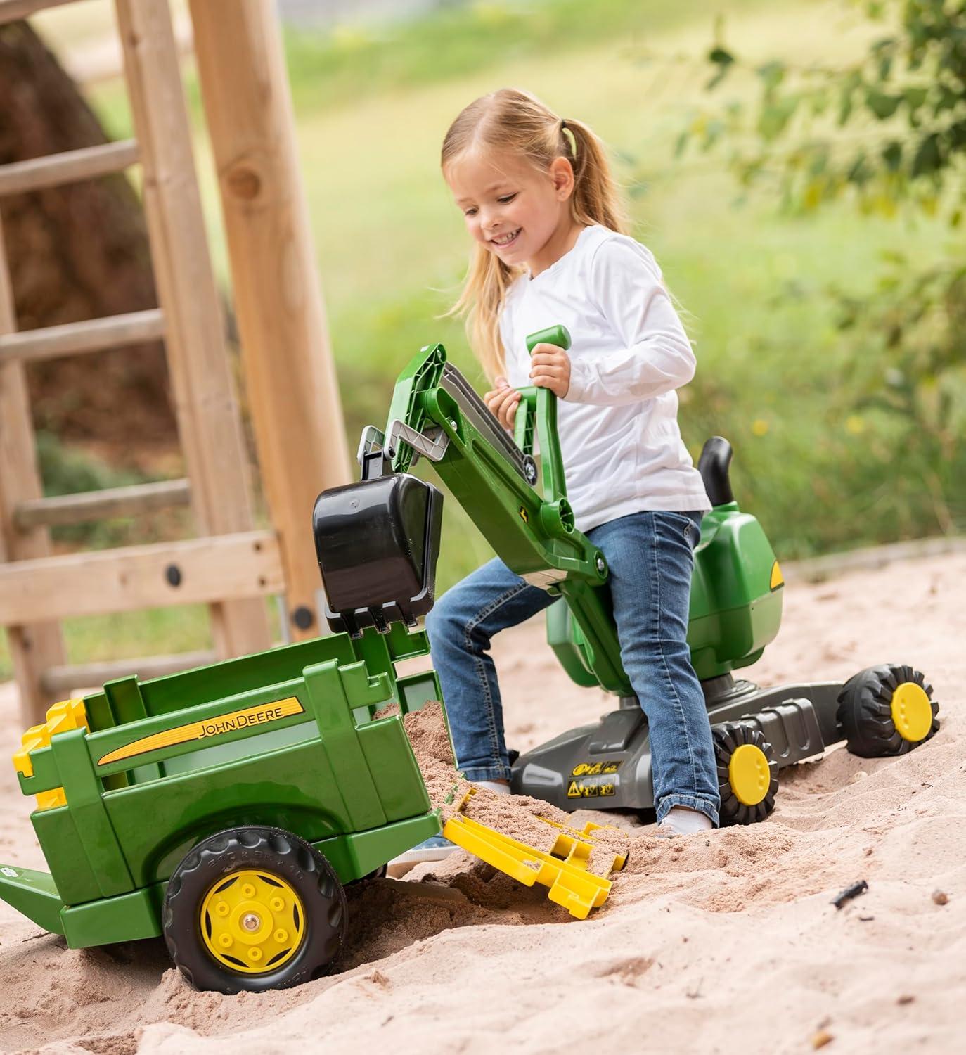 John Deere Digger Ride-On