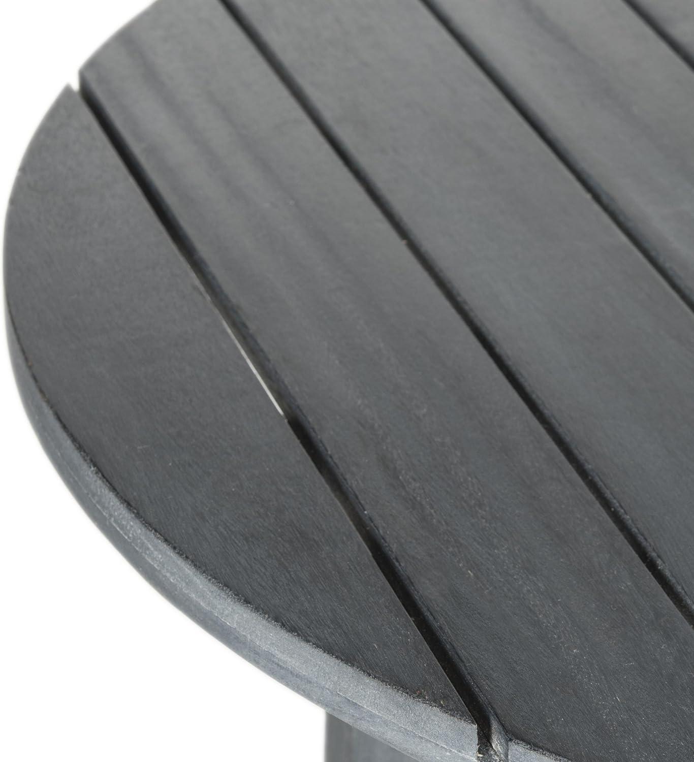 Cloverdale Round Table - Indoor/Outdoor - PAT6733 - Ash Grey - Safavieh