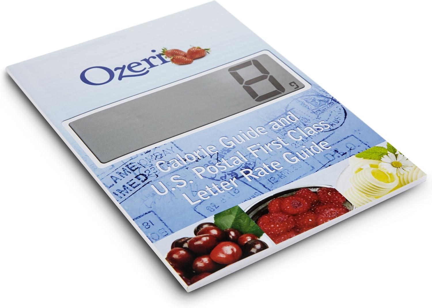 Ozeri Pro Digital Kitchen Food Scale, 0.05 oz to 12 lbs (1 gram to 5.4 kg)