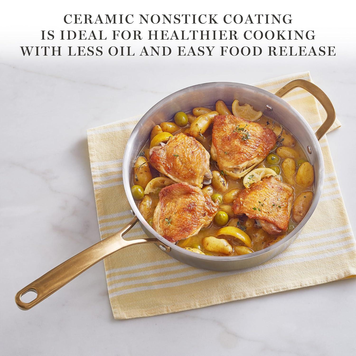 Martha Stewart 12 Pieces Stainless Steel (18/8) Cookware Set & Reviews | Wayfair