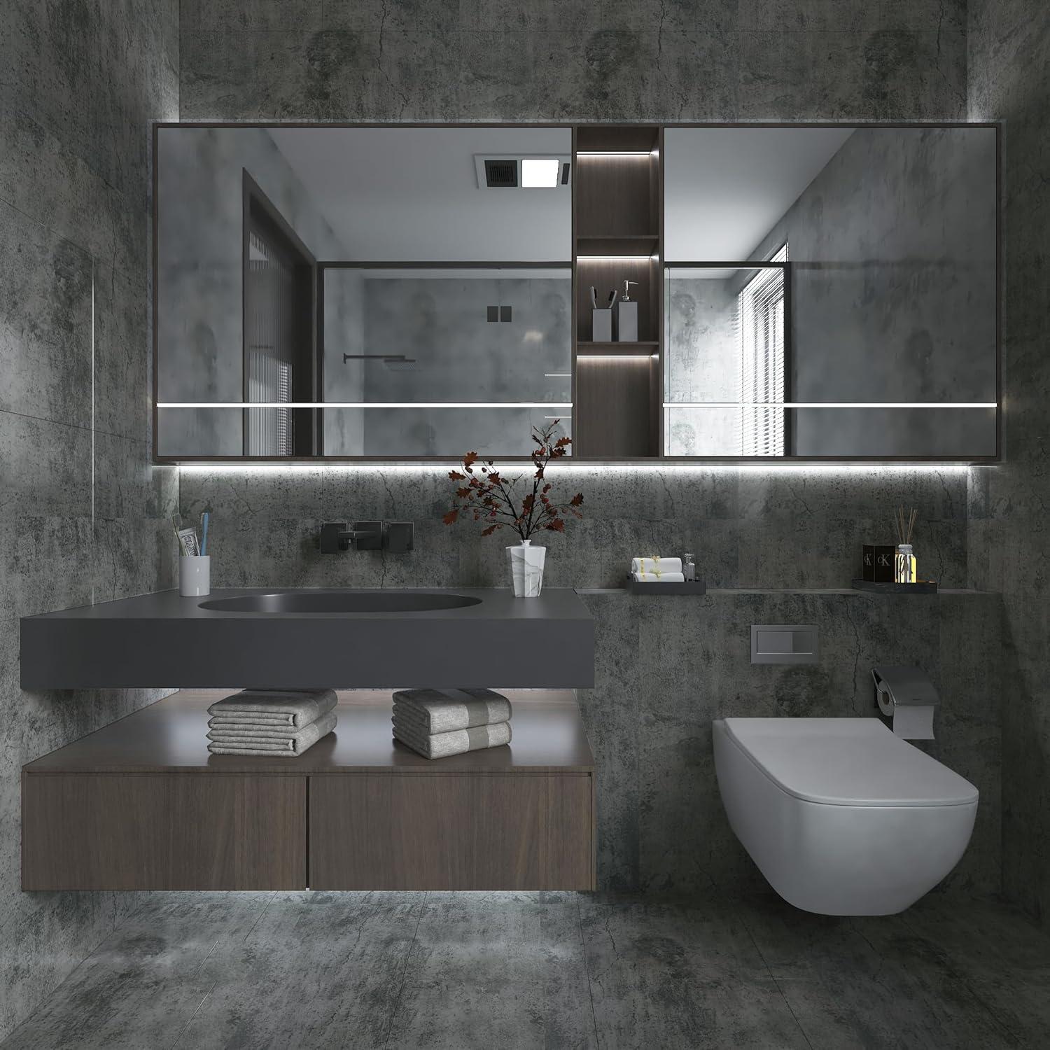Gray Concrete Contact Paper Matte Thick Textured Grey Cement Wallpaper Peel Stick Countertop Contact Paper Removable Waterproof Adhesive Industrial Style Wall Sticker Kitchen Table Vinyl Wrap