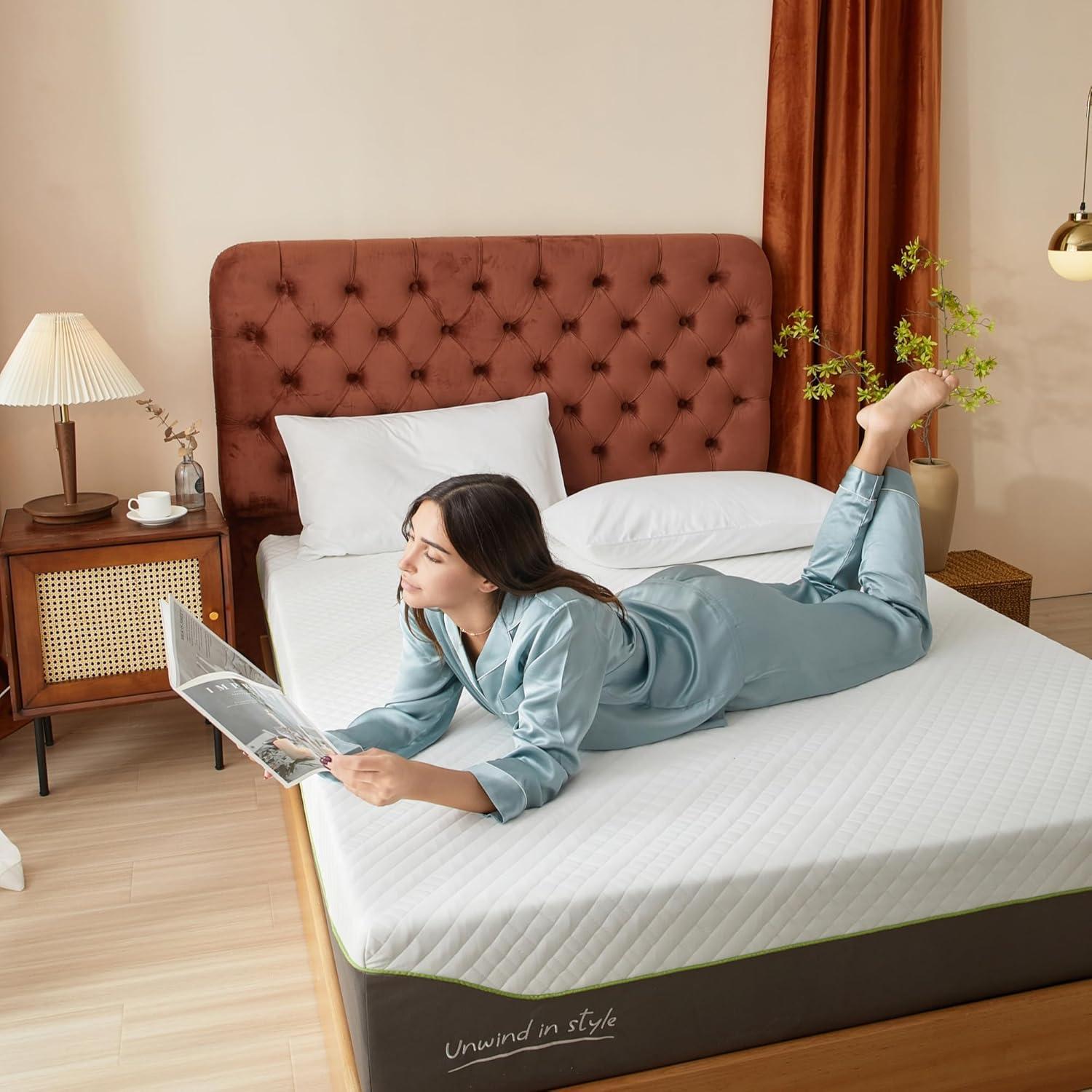 Alwyn Home Medium Hybrid Mattress In a Box