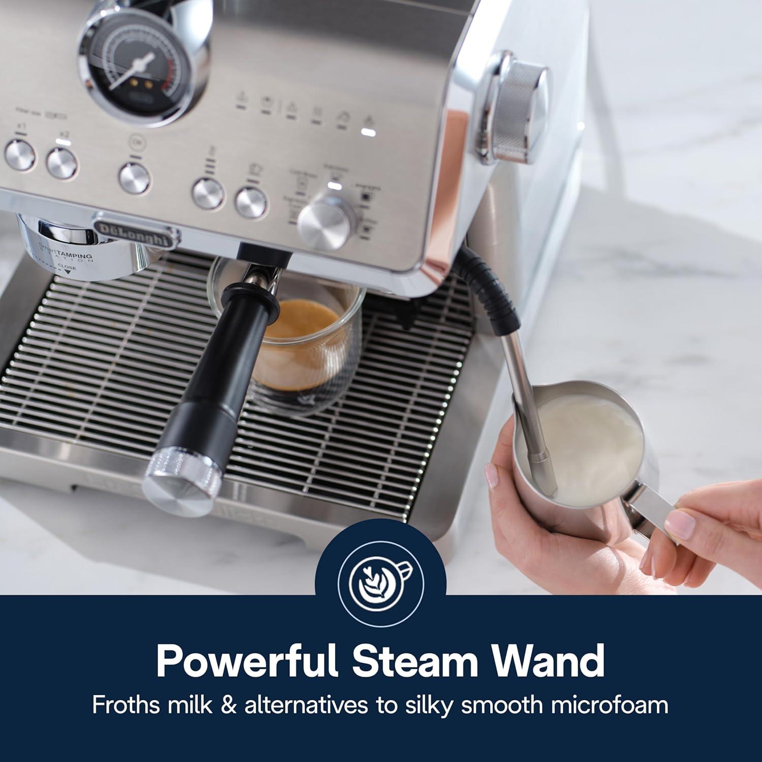 Stainless Steel Super Automatic Espresso Machine with Grinder