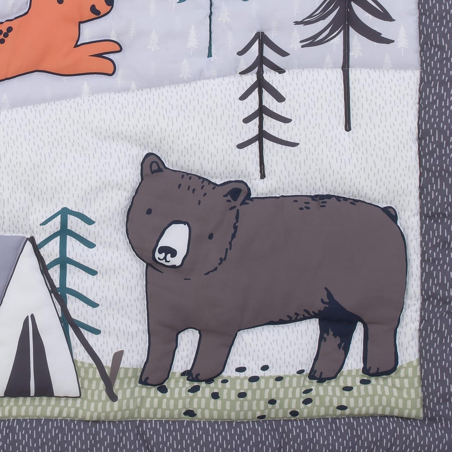 Carter's Woodland Friends 3 Piece Nursery Crib Bedding Set
