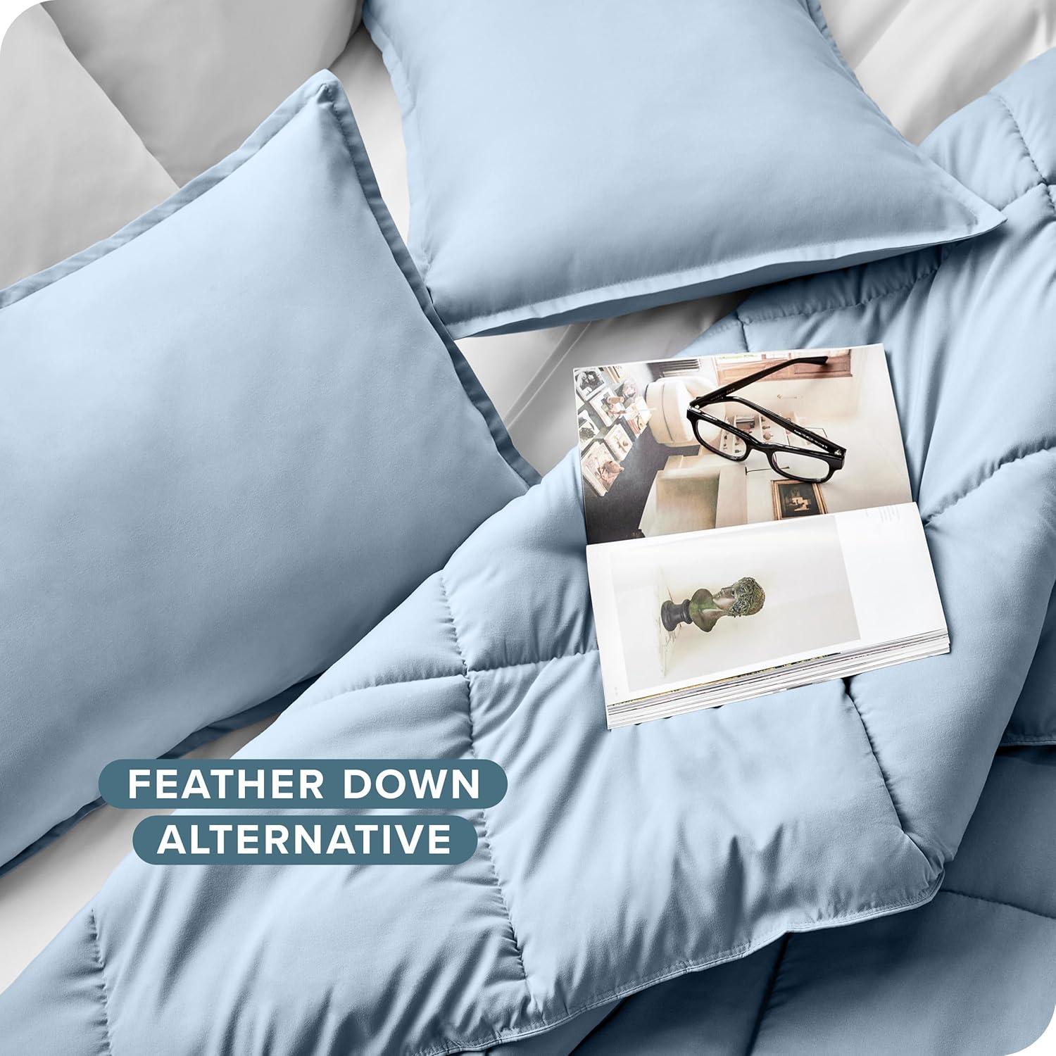 Bare Home Goose Down Alternative Comforter Set